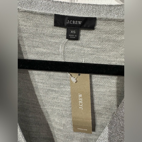 NWT J. Crew Gray Button-Up Women's Cardigan Sweater (XS) - Picture 10 of 16